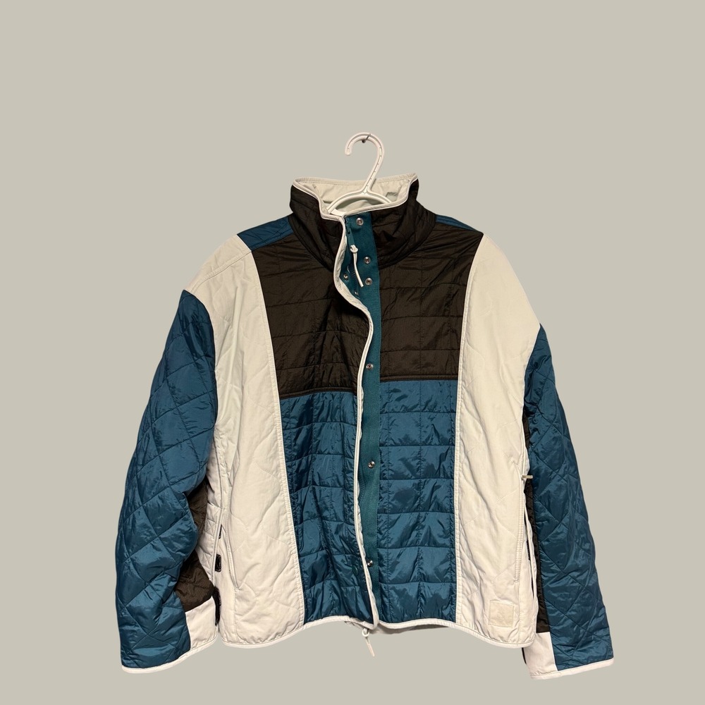 Free People Movement Landscape View Ski Jacket Colorblock Quilted Medium